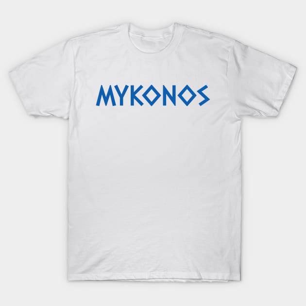 Mykonos T-Shirt by greekcorner